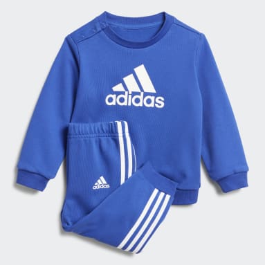 Infant & Toddlers 0-4 Years Sportswear Blue Badge of Sport French Terry Jogger