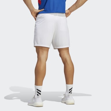 ผู้ชาย ฟุตบอล สีขาว กางเกงขาสั้น Italy Icon