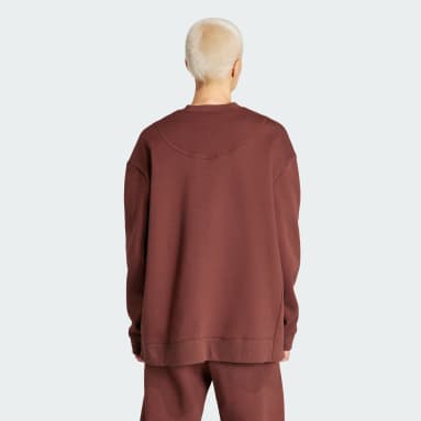 Women adidas by Stella McCartney Brown adidas by Stella McCartney Sportswear Sweatshirt