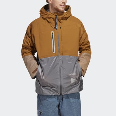 Heren TERREX bruin adidas Terrex + and wander Xploric RAIN.RDY Jack