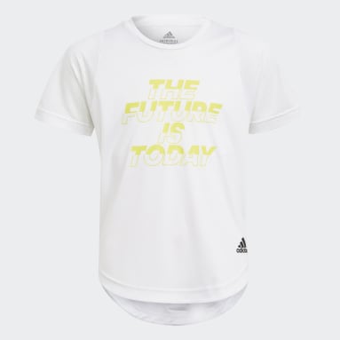 Camiseta XFG Primeblue AEROREADY Branco Meninas Sportswear