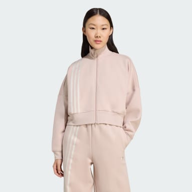 Off Placed 3-Streifen Zip Up