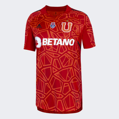 Camiseta Local de Arquero Club Universidad de Chile 22/23 Rojo Niño Fútbol