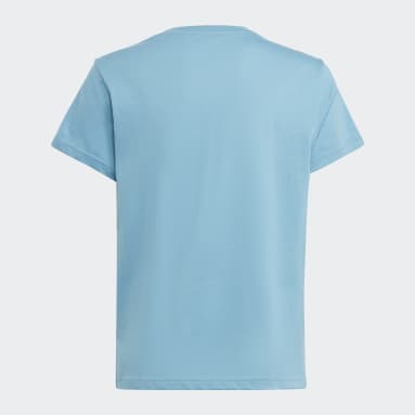 Camiseta Trefoil Azul Niño Originals