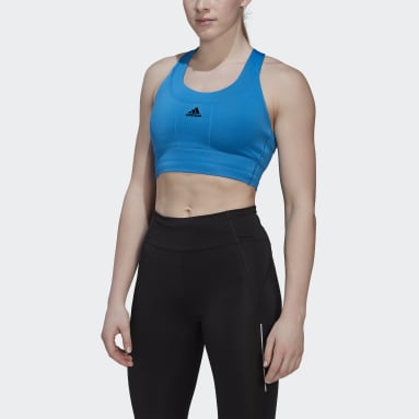 Sujetador deportivo Running Medium-Support Pocket Azul Mujer Running