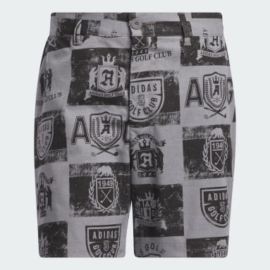 Men Golf Brown Go-To Printed Shorts