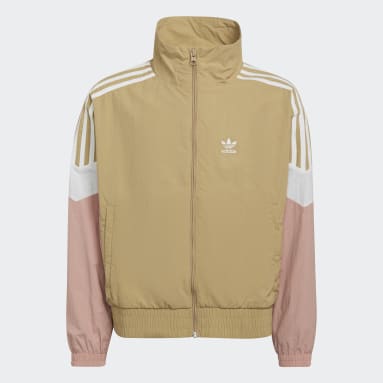 Chaqueta Woven Beige Niña Originals