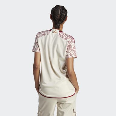 Camisa 2 México 22 Bege Mulher Futebol