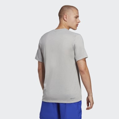 T-shirt da allenamento Train Essentials Comfort Grigio Uomo Fitness & Training