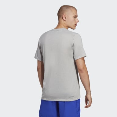 T-shirt de training Train Essentials Comfort Gris Hommes Fitness Et Training
