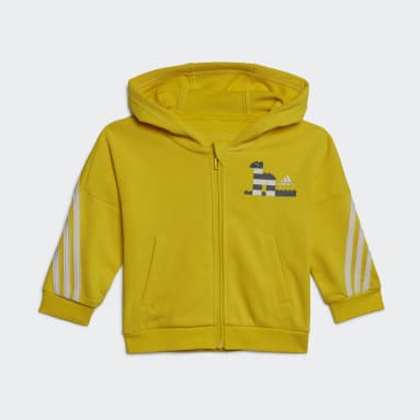 키즈 sportswear Yellow 아디다스 x 클래식 레고 재킷 & 팬츠 세트