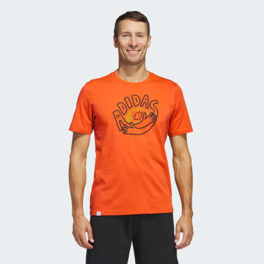 Remera adidas Change Through Sports Earth Estampada