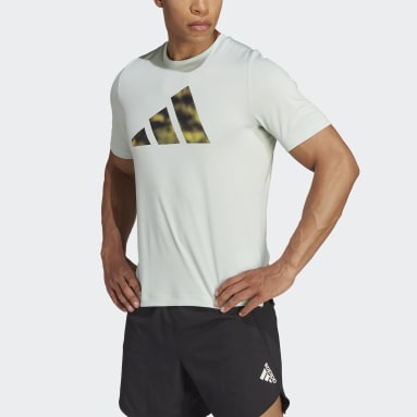 Männer Fitness & Training Train Icons GFX Training T-Shirt Grün