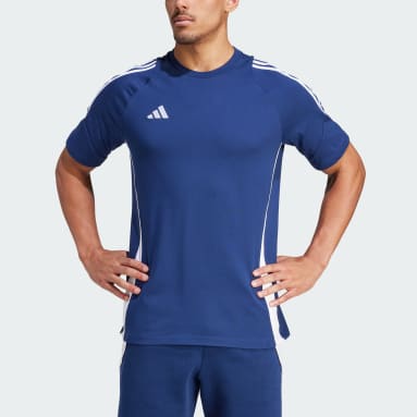 T-shirt Tiro 24 Sweat Blu Uomo Calcio