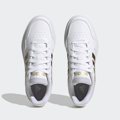 Tenis de Básquet Hoops 3.0 Low Classic Blanco Mujer Sportswear