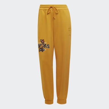 Women originals Yellow DISNEY BAMBI GRAPHIC PANTS