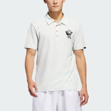 Men Golf Green adidas x Malbon Polo Shirt
