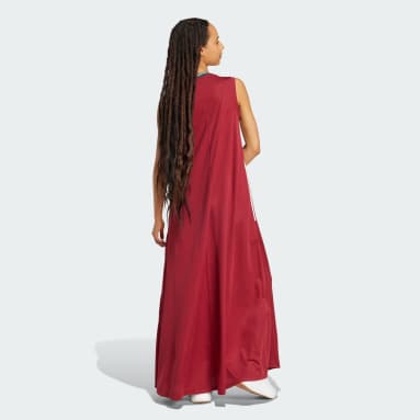 Tiro Cut 3-Stripes Soft Mesh Long Dress