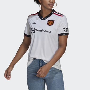 Dames Voetbal Manchester United 22/23 Uitshirt