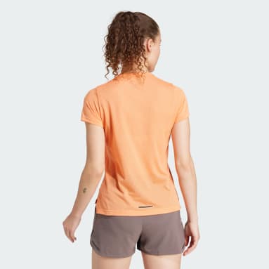 Kvinder TERREX Orange Terrex Agravic Trail Running T-shirt