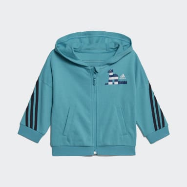 Kinder Sportswear adidas x Classic LEGO Jacke und Hose Set Blau
