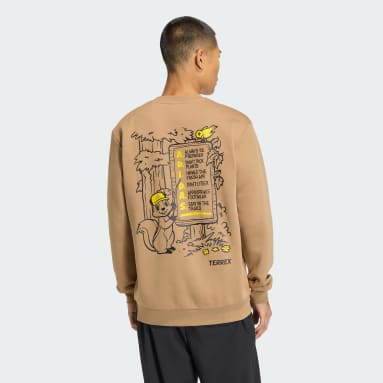 Terrex Trail Rules Graphic Crew Sweatshirt