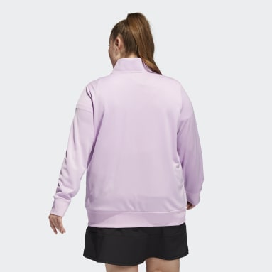 Dam Golf Lila Textured Full-Zip Jacket (Plus Size)