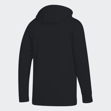 Sweat-shirt à capuche Retro noir Hommes Entraînement