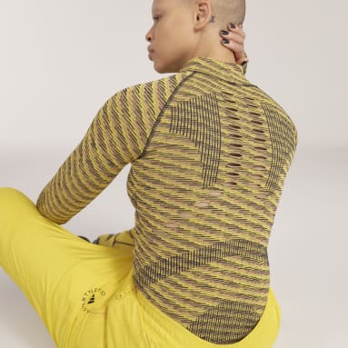 T-shirt à manches longues sans coutures adidas by Stella McCartney TruePurpose Training Marron Femmes adidas by Stella McCartney