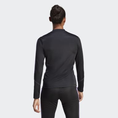 Women Football Black Tiro 23 Club Training Top