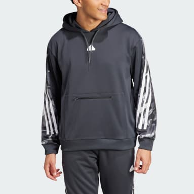 Muži Sportswear šedá Mikina Future Icons Allover Print Hoodie