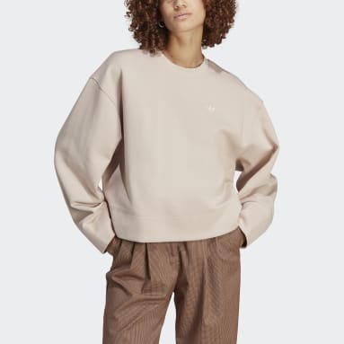 Women Originals Brown Premium Essentials Crew Sweatshirt
