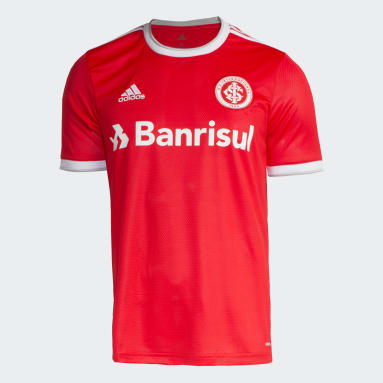 Camisa Internacional Vermelho Homem Futebol