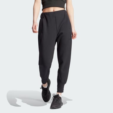 Pantalon Jogging Carotte Fitness Femme - 120 noir - Maroc, achat en ligne