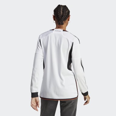 Camiseta manga larga primera equipación Alemania 22 Blanco Mujer Fútbol