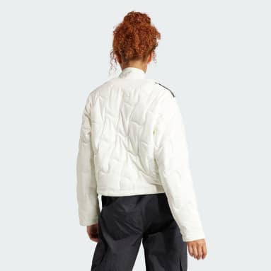 Adidas x Marimekko Colorblock Pattern Jacket - White Jackets, Clothing -  WAXMM20262