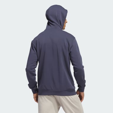 Polera con Capucha Worldwide Hoops Azul Hombre Básquet