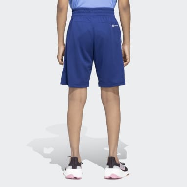 Girls Training Blue PERFORMANCE COLORBLOCK SHORTS