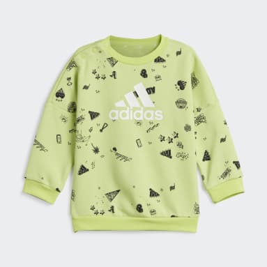 Kinder Sportswear Brand Love Kids Sweatshirt-Set Grün