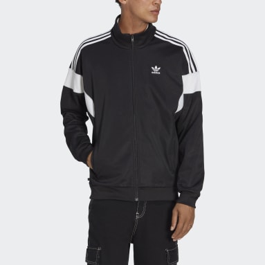 SNKR_TWITR on X: $17.50 w/code STATUS50: adidas Originals SST Track Jacket  'White/Grey'  #AD  / X