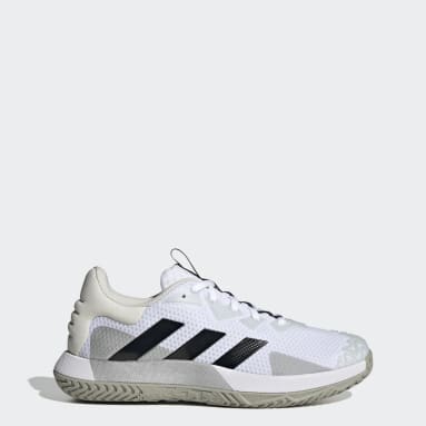 남성 Tennis White 솔매치 컨트롤