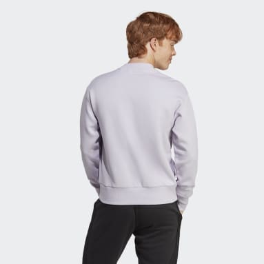 Sudadera cuello redondo Future Icons Badge of Sport Violeta Hombre Sportswear