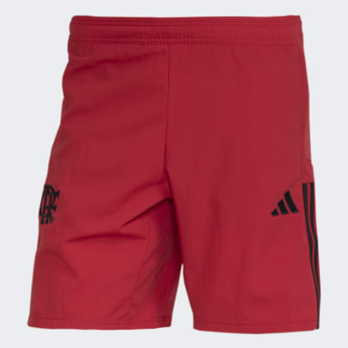 Shorts Downtime CR Flamengo Tiro 23 Vermelho Homem Futebol