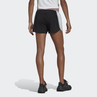 Women Running Black Hyperglam Running Shorts