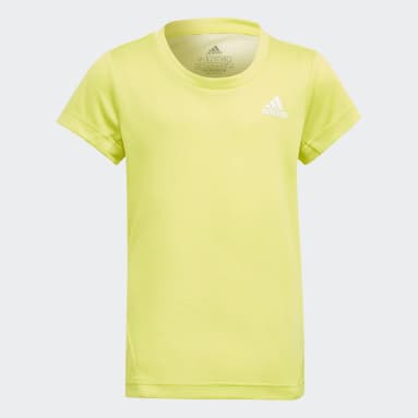 T-shirt AEROREADY 3-Stripes Jaune Filles Sportswear