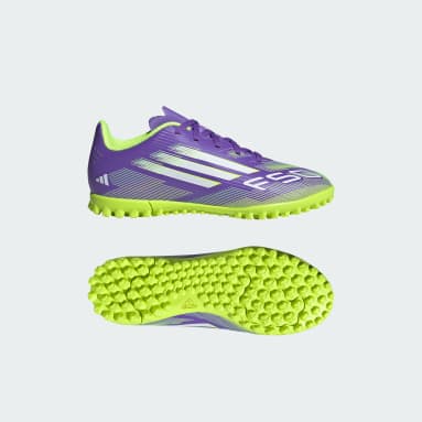 adidas アディダス F50 CLUB H&L TF ジュニア(ブルー×イエロー