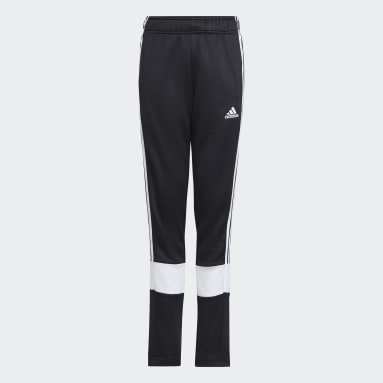 Boys sportswear Black 3-Stripes AEROREADY Primeblue Pants