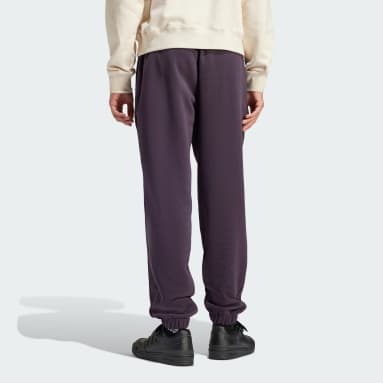 Men Lifestyle Purple Fashion Sweat Pants