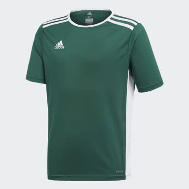 Maillot Entrada vert Adolescents 8-16 Years Soccer