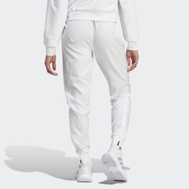 Ženy Tenis bílá Kalhoty Tennis Pro Woven